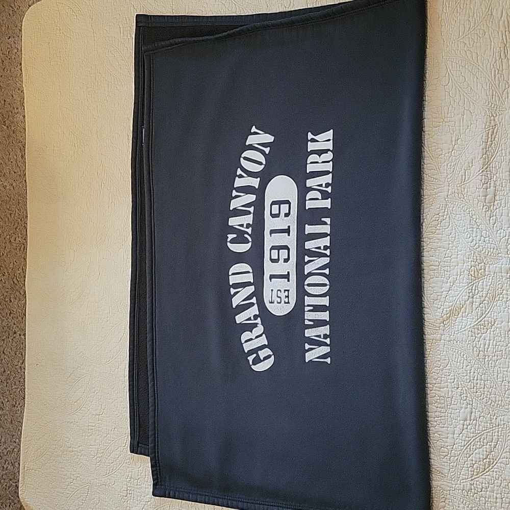 Grand Canyon Grey Lap Blanket 3' x 4'